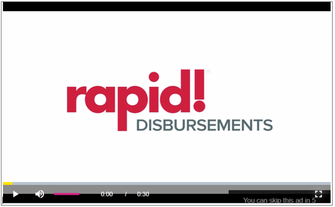 ComplianceTV Video Platform Example Rapid! ad Graphic